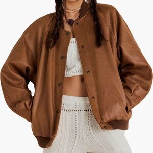 Brown Bomber Jacket